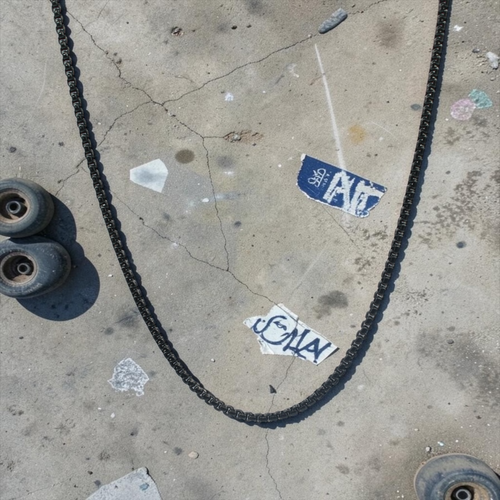 Chain Necklace — Matte Black