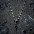 Thunderbolt Silver Pendant Necklace